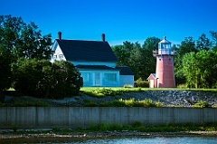Isle La Motte Lighthouse in Northern Vermont